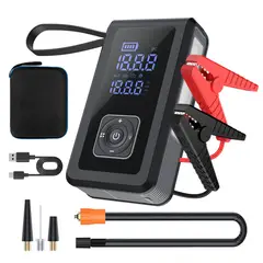 OEM - Arrancador Auto con Luz LED SOS e Inflador Multifunción