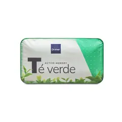DRIMER - Almohada Active Memory Té Verde - Queen (70x40 cm)