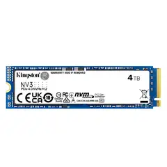 KINGSTON - Disco SSD 4TB NV3 NVMe PCIe 4.0 de 6000Mb/s
