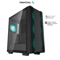 DEEPCOOL - Case CC560 V2 BLACK Placa Base ITX M-ATX ATX