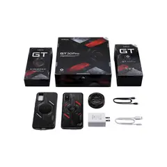 INFINIX - GT 30 PRO 12GB + 12GB RAM 256GB ROM CON KIT GAMING + MICA HIDROGEL -DARK FALRE