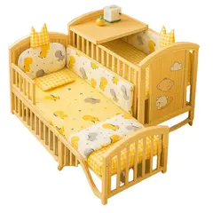 GENERICO - Cama Cuna Multifuncional Convertible Expandible Dragon