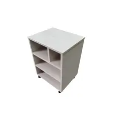 GENERICO - Mueble Auxiliar para impresora de melamina Niebla