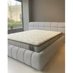 GENERICO - CAMA BOX TARIMA LUX KING PLATA