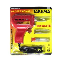 TAKEMA - Pistola de Soldar con Punta Repuesto 100W 220VAC 25R