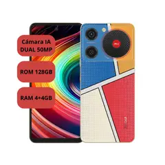 ZTE - Celular Nubia Music ROM 128GB RAM 4GB Cámara 50MP Z2353 Pop Art