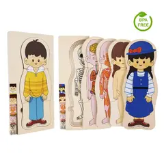 GENERICO - Rompecabeza Anatomico Infantil