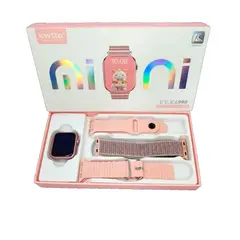 EWTTO - Smartwatch Ewtto ET-K6990 para Niñas Rosado 3 Correas Intercambiables