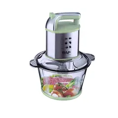 RAFF - PROCESADOR DE ALIMENTOS MULTIFUNCIONAL DE 300W R7732 COLOR VERDE