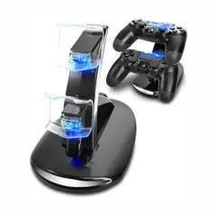 SEISA - Cargador Mando Ps4 Slim Play Station Dual Shock 4 Charger.