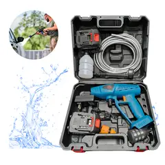 GENERICO - HIDROLAVADORA 188V ULTRA POTENCIA CON BATERÍA RECARGABLE