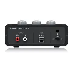 Behringer - Behringer U-Phoria UM2  Interfaz de Audio USB