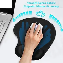 GENERICO - Mouse Pad Para Escritorio Con Almohadilla En Gel De Calidad Color Azar