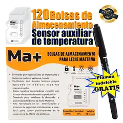 MAMAS - Bolsas de almacenamiento para Leche Materna Ma+ PACK
