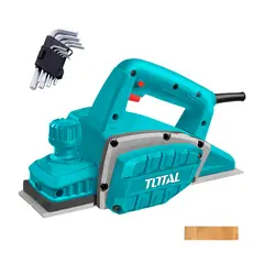 TOTAL TOOLS - CEPILLO CARPINTERO ELÉCTRICO INGCO 750W PL7508 + LENTE
