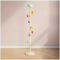 INSPIRA - Perchero Infantil de Pie con Ganchos en Forma de Honguito