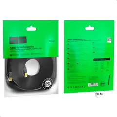 HOCO - Cable Us07 Internet Rj45 De Cobre Puro Cat 6 De 20 Mts