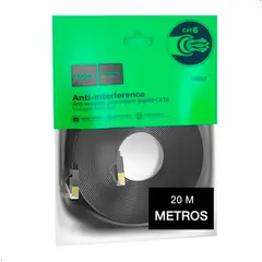 HOCO - Cable Internet Rj45 De Cobre Puro Cat 6 De 20 Mts Us07