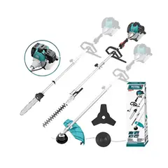 TOTAL TOOLS - Multiherramienta Para Podar A Gasolina 4 en 1