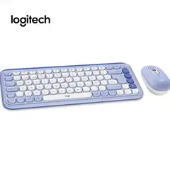 LOGITECH - TECLADO + MOUSE POP ICON BLUETOOTH LILAC