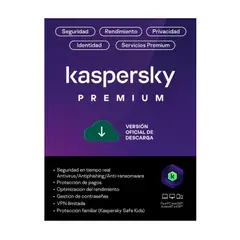 KASPERSKY - Kaspersky Premium 3D: De Seguridad Avanzada Para Protección Total Y Privacidad Online