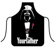 GENERICO - Mandil Delantal diseño Star Wars Darth Vader