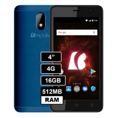 BMOBILE - Celular AX688 16GB 512MB RAM - Azul