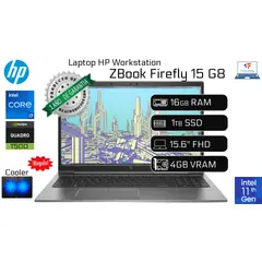 HP - Laptop Workstation ZBook Firefly 15 G8 I7 11va RAM 16GB 1TB SSD 4GB NVIDIA 15" Reacondicionada