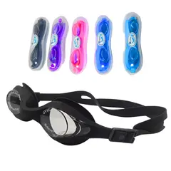 GRAVITAL - Lentes Para Natación Básico Para Niños Negro -