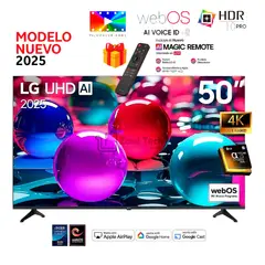 LG - TELEVISOR LG 50" 50UA7300PSB UHD 4K THINQ AI 2025 A VOZ