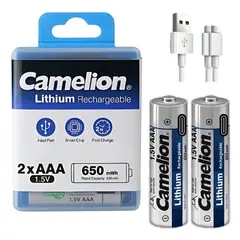 CAMELION - Pilas Aaa Recargables Usb 15v 430mah 1Pack