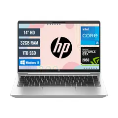 HP - Laptop ProBook 440 Intel Core i5 1335U 32GB RAM 1TB SSD 4GB RTX 2050 14 HD Windows 11
