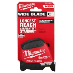 MILWAUKEE - WINCHA MAGNETICA DE 8 METROS 48-22-1226M WIDE BLADE