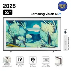 SAMSUNG - Televisor The Frame 55" Qled 4k Vision AI Smart TV QN55LS03F - Nuevo 2025