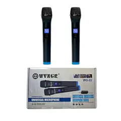 OEM - WG-22 DOS MICROFONO INALAMBRICO DE BAJA POTENCIA WG22