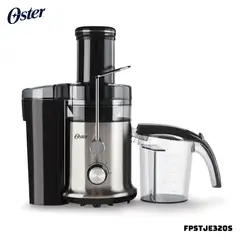 OSTER - EXTRACTOR DE JUGOS PLATEADO BOCA ANCHA - FPSTJE320S
