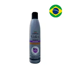LA BRASILIANA - Shampoo Matizador Violeta Acción Anti-Amarillo - x 250g