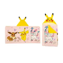 POKEMON - Toalla Diseño Pikachu Eevee y Sylveon
