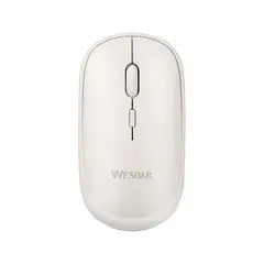 WESDAR - - Mouse de oficina inalámbrico X63 - Blanco