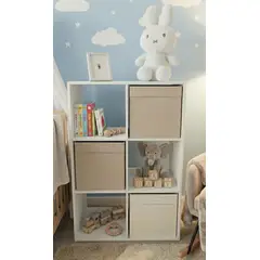 GENERICO - ESTANTE 6 CUBOS - SOLAR WHITE