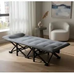 GENERICO - Cama Portátil Plegable 4 Niveles ajustable con bolsa de transporte