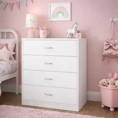 GENERICO - COMODA CON CAJONES - SOLAR WHITE