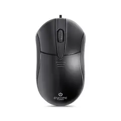 ENKORE - Mouse Oficina Alámbrico 1000DPI Negro Fussion EKM 113