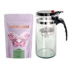 INFUSIONARIA - Pack Jarra Infusora + Infusion Blend de té verde