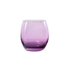 CRISTAR - Vaso Mikonos Rocks Toy Morado Cristar X6-Unid