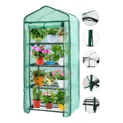 ANYHOGAR - Invernadero Armables Carpa Invernaderos Plantas 160x69x46 Cm