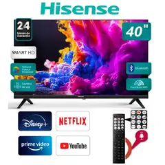 HISENSE - Televisor Led 40 Pulgadas 40A4K