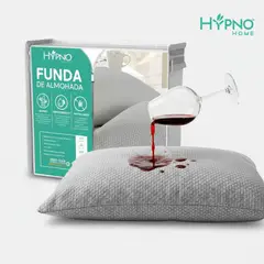 HYPNO HOME - Funda de Almohadas Impermeable 50x90cm De Bambú x2 Unids - Gris
