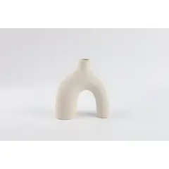 PIA COPELLO STORE - Florero de Cerámica Arco Pequeño