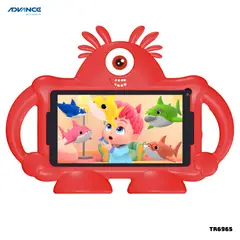ADVANCE - TABLET PARA NIÑOS PRIME 7 PULGADAS 2GB RAM 32GB ROM - TR6965 + CASE ALIEN ROJO